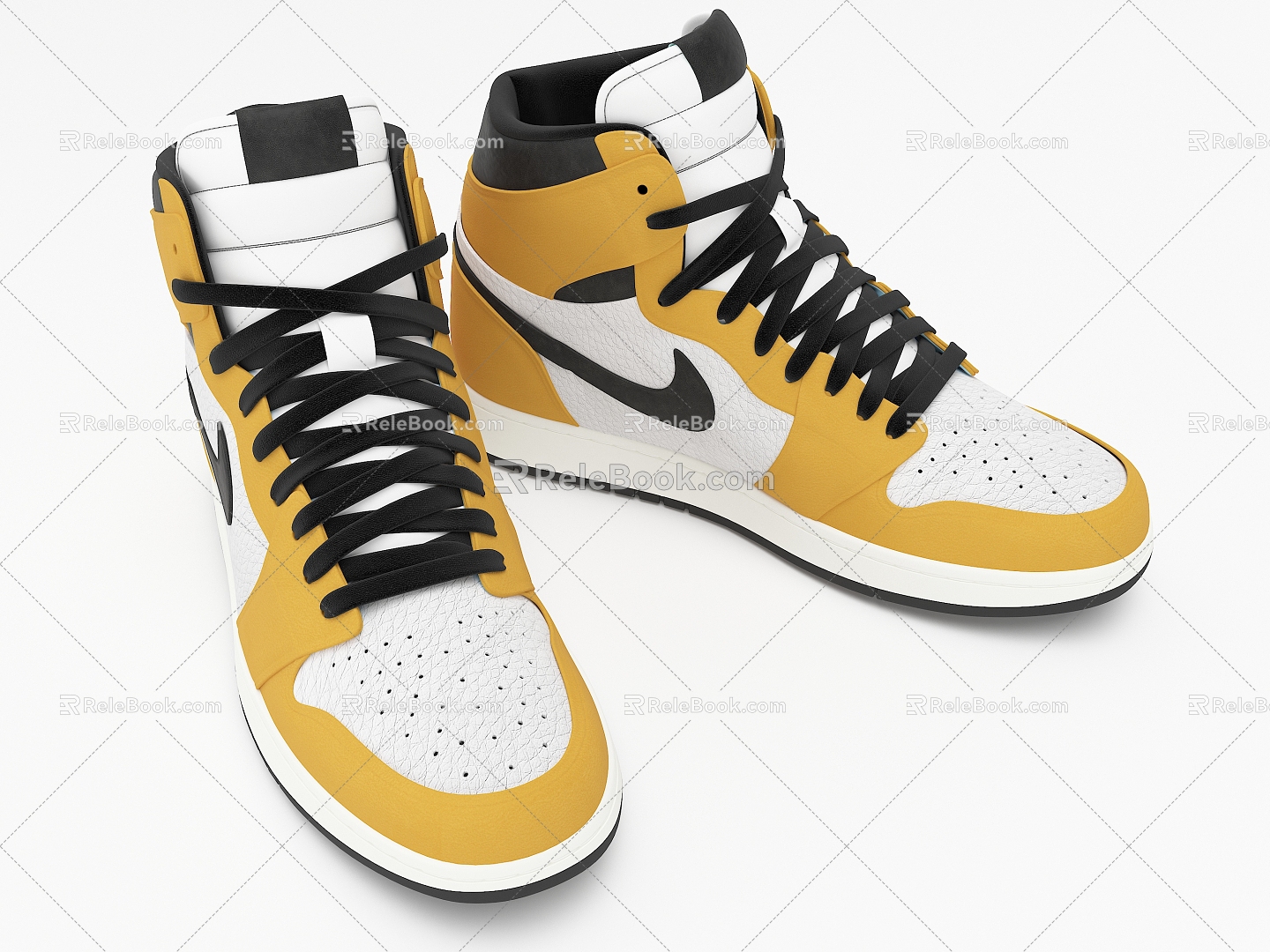 Modern sneaker 3d model