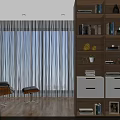 Modern Living Dining Room Interior With Wooden Ceiling Sofa And Dining Table