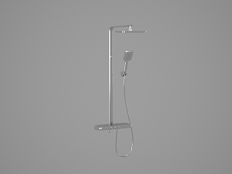 Large Shower Head Shower 3d model