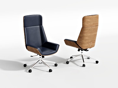 Office Chair Leather Chair Boss Chair Swivel Chair Armchair Staff Chair Staff Chair Lunch Chair Manager Chair 3d model