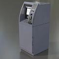Commercial ATM Machine With Touch Screen Keypad And Card Slot For Business Use