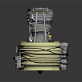 Modern Engine Racing Engine Racing Engine Car Engine 3d model