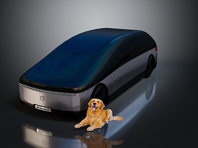 Car concept car concept car private car four-wheeled vehicle 3d model