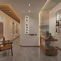 Elegant Traditional Chinese Beauty Salon Interior With Ancient Aesthetics And Decorative Elements