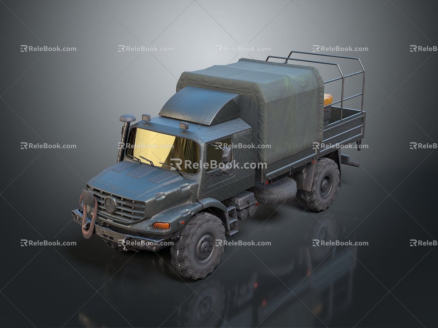 Bulletproof Car Armed Jeep Armed Car Armed Bulletproof Car Military Jeep Off-road Jeep Humvee 3d model