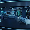 modern command center after the command center 3d model