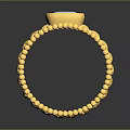 Intricate Gold Ring Design With Square Gemstone And Textured Band