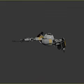 Mech Warrior Mech Soldier Machine Battlearm Mechanical Battlearm Machine Fighter Robot 3d model