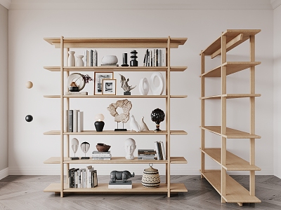 Modern Storage Rack Display Cabinet model