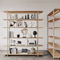 Modern Storage Rack Display Cabinet 3d model