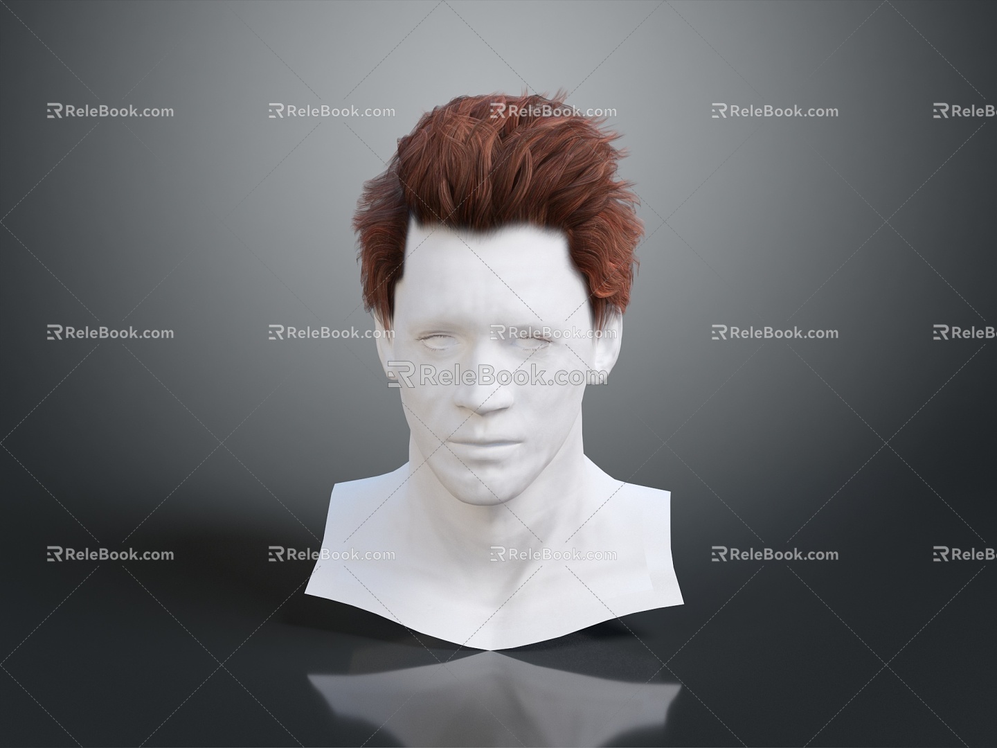 Men's Hairstyle Men's Hairstyle Short Hair Cinch Men's Hair Model Hair Model Hair Style Hair Style 3d model