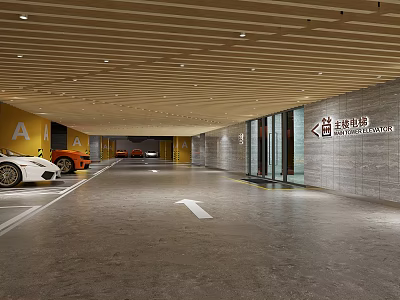 Parking 3d model