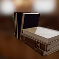 Colorful Stacked Books With Green Cat Shaped Bookend And Various Covers