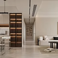 Modern Living and Dining Room Interior Design with Stylish Furniture and Decor