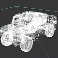 Military Camouflage Armored Tank Vehicle With Wheeled Design And Exterior Features