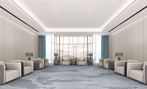 VIP Reception Room Modern Reception Room 3d model