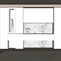 Modern Sideboard Wine Cabinet Sideboard Wine Cabinet 3d model