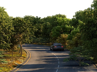 Road 3d model