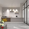 Fresh Blooms Flower Shop Interior With Wooden Crates Green Plants White Planters And Large Windows
