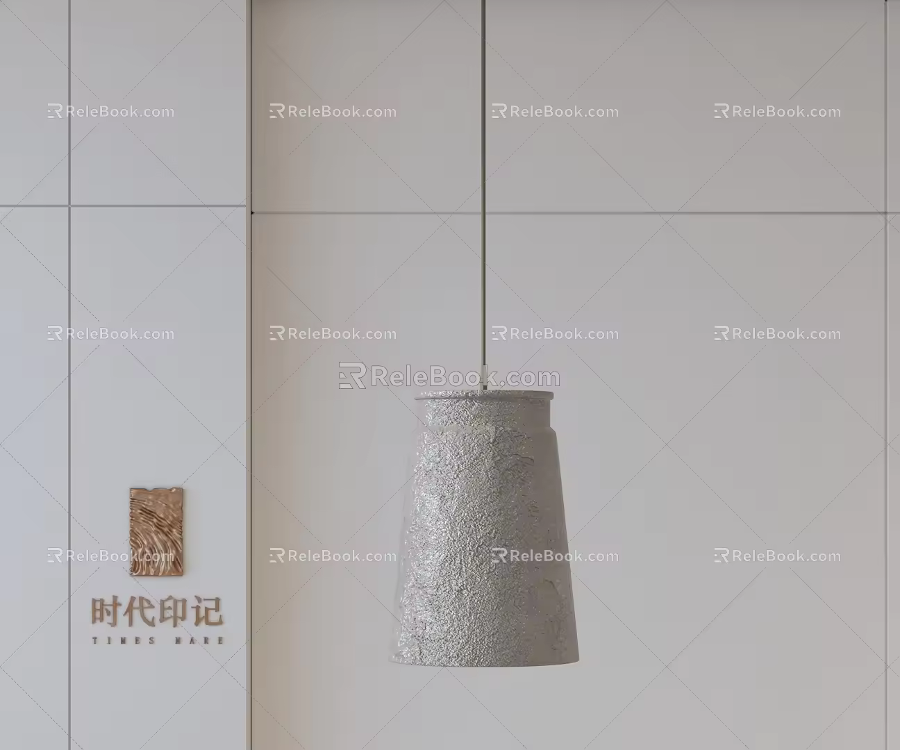 Modern chandelier 3d model