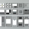 Various Types of Ventilation and Air Conditioning System Design Illustrations
