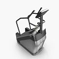 Modern Stair Climber Fitness Equipment With Display Screen And Ergonomic Design
