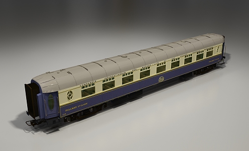 Modern Train 3d model