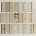 Hinged Doors Collection Of Various Design Styles And Wooden Textures For Home Interior