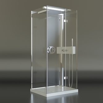 Shower room 3d model