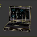 Notebook Laptop Portable Computer Portable Laptop Computer Peripherals 3d model