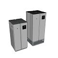 White Modern Air Purifiers With Digital Display And Grille Panels For Home Daily Use