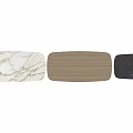Modern Dressing Table Designs With Marble And Wooden Tops And Curved Wooden Legs