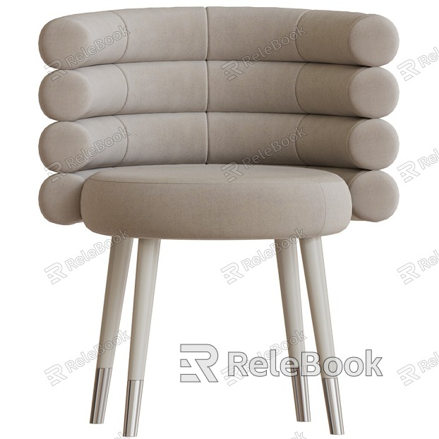 Stool Sofa Single Sofa Seat Casual Sofa Single Chair model