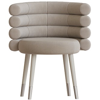 Stool Sofa Single Sofa Seat Casual Sofa Single Chair 3d model