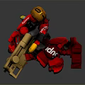 Modern Robot Warrior Robocop 3d model