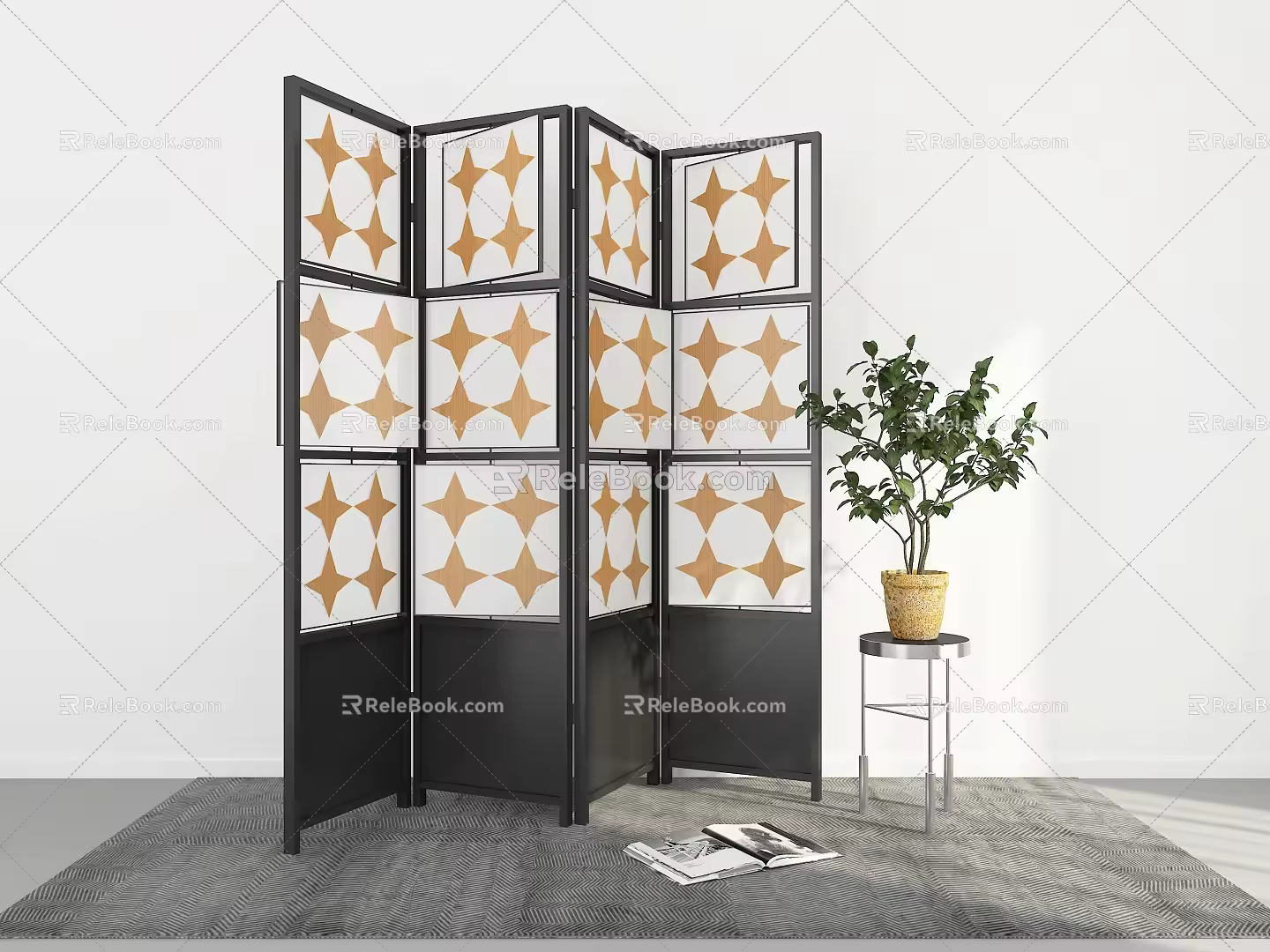 screen partition screen model screen decoration screen pendulum screen 3d model