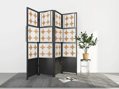 screen partition screen model screen decoration screen pendulum screen 3d model