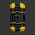 Modern Science Fiction Box Science Fiction Box Military Box Password Box 3d model