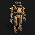 Sci-fi mecha sci-fi robot cyberpunk SCIFI artificial intelligence war machine robot soldier robot 3d model