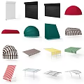 Assorted Window Blinds in Different Colors and Patterns for Home Decoration and Privacy Solutions