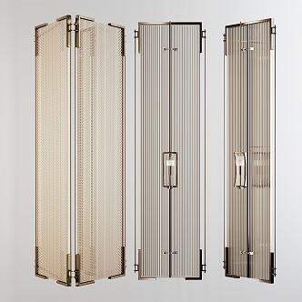 Light Luxury Screen Partition 3d model