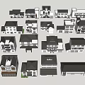 Rural Self-built Homes Featuring Traditional And Modern Architectural Styles With Diverse Roof Designs