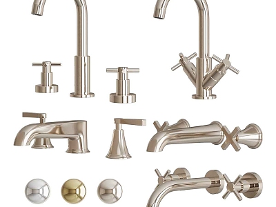 Bathroom products faucet metal faucet basin side faucet model