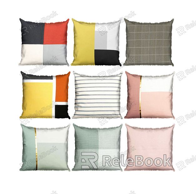 Modern Pillow Simple Pillow model