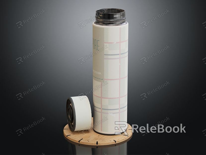 Modern water cup thermos cup model