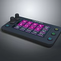 Loupedeck Control Device With Colorful Backlit Buttons And Two Adjustable Knobs
