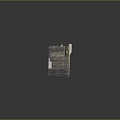 Detailed Historical Architectural Model With Brick Walls Archway And Symmetrical Structure