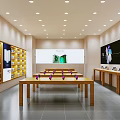 Modern Mobile Phone Store Apple Mobile Phone Store 3d model