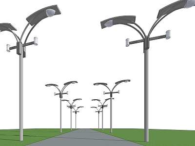 Street lamp high pole street lamp municipal street lamp outdoor street lamp high and low street lamp model