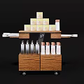 Display cabinet display head 3d model